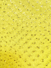 Enhanced Sparkle Tulle - 54-inches Wide Lemon/Gold